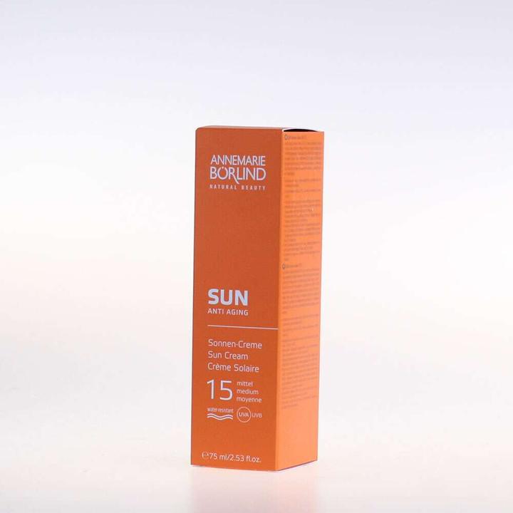 Actual product image Annemarie Börlind Sun Cream SPF 15 (Suntan cream, SPF 15, 75 ml, 107 g)
