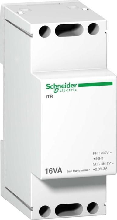 Actual product image Schneider Electric Cutting transformer safety 230/12/24V 63VA iTR (A9A15222)