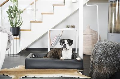 Productafbeelding Bia Kunstleer Hoes Hondenmand Zwart (Hond)