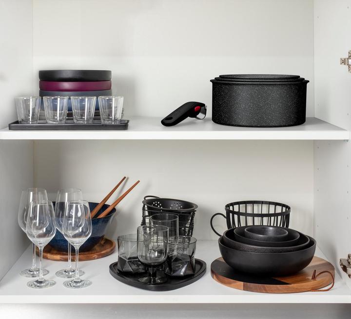 Image du produit Tefal Ingenio Black Stone (28 cm, Ensemble de casseroles et de poêles de cuisson, Aluminium)