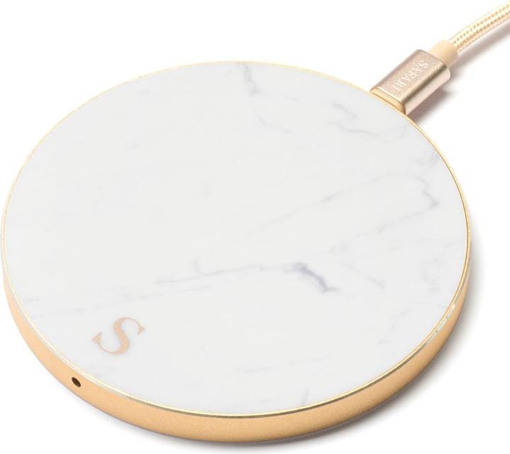 Actual product image Safari Selection Charging station CIRCLE MARBLE white/small patterned (10 W)