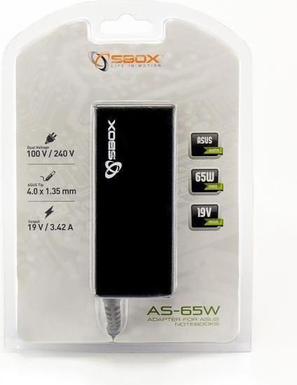 Produktbild Sbox Adapter for Asus Notebooks AS-65W