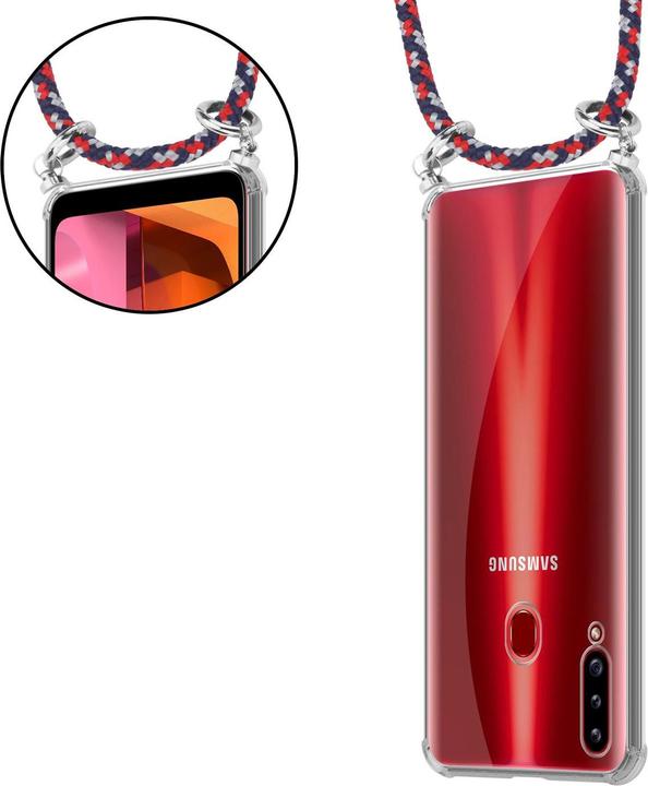 Produktbild Cadorabo TPU Handy Kette SILBER Cover