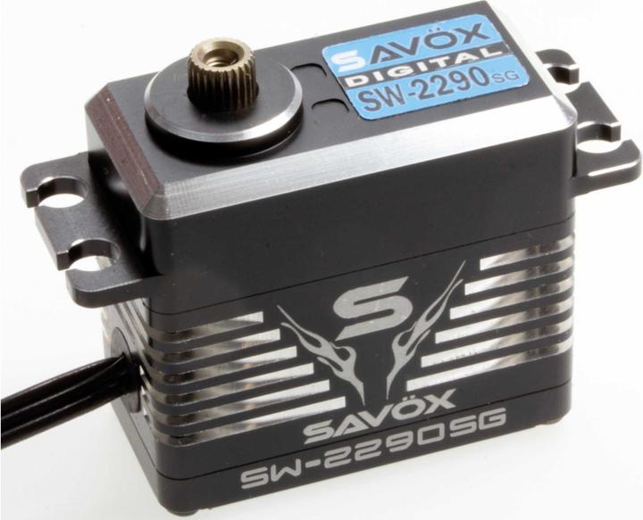 Savöx sw-2290sg (7,4v/55kg/0,13s) digital hv servo wasserdicht black line