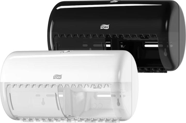 Actual product image Tork Toilet Roll Dispenser Black T4