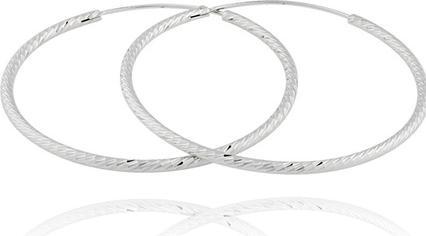 Actual product image JVD Silver earrings rings SVLE0215XD500 - Diameter: 3 cm