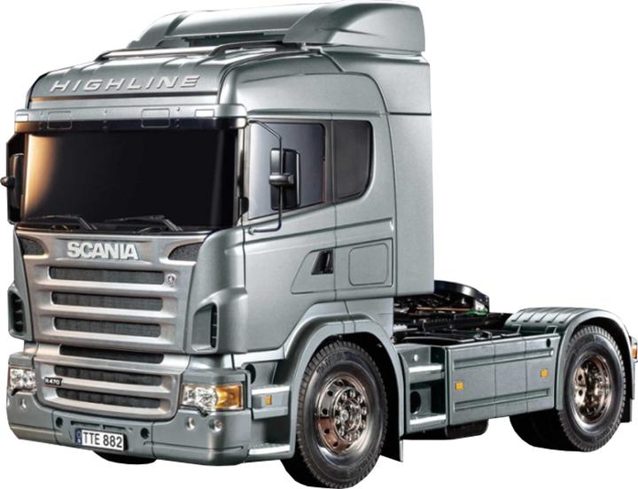 Tamiya Scania R470 Electric Brushed Truck 1:14 Kit Silver (Kit)
