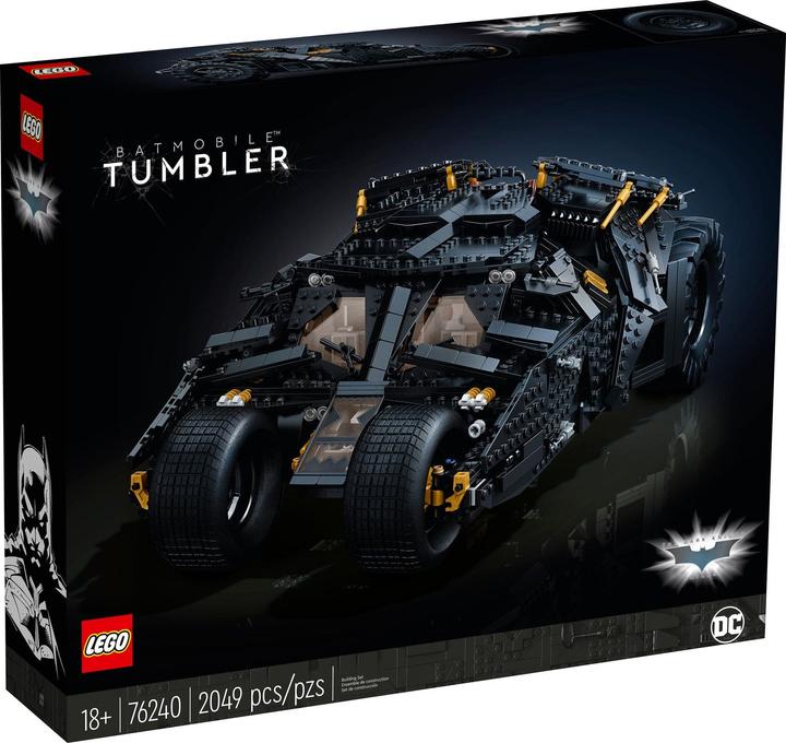 Image du produit LEGO Batmobile Tumbler (76240, LEGO DC, LEGO difficiles à trouver)