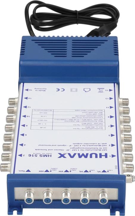 Produktbild Humax Multischalter für 16 Teilnehmer (Multischalter)