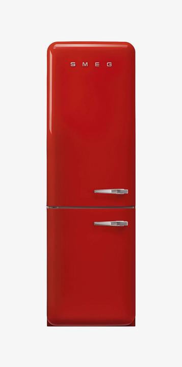 Produktbild Smeg Retro Style Kühl-Gefrierkombination FAB32LRD5 Rot, Links (331 l)