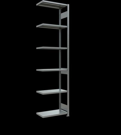 Actual product image Schulte Lagertechnik MULTIplus250 boltless add-on bay system with length bolts