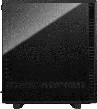 Actual product image Fractal Define 7 Compact Black TG Dark (ATX, mATX, Mini-ITX)