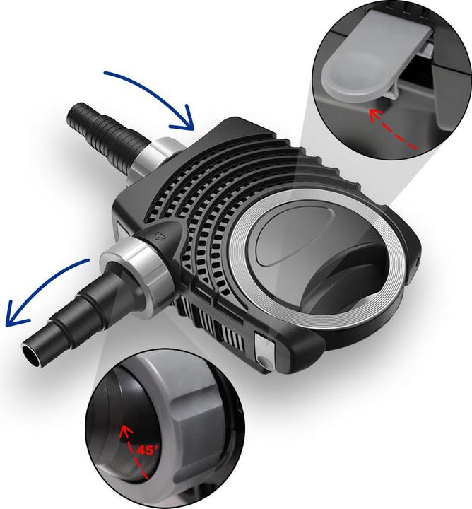 Actual product image SunSun NEO-4800 SuperEco Fish Pond Pump submersible Pumps 4500l/h 30W
