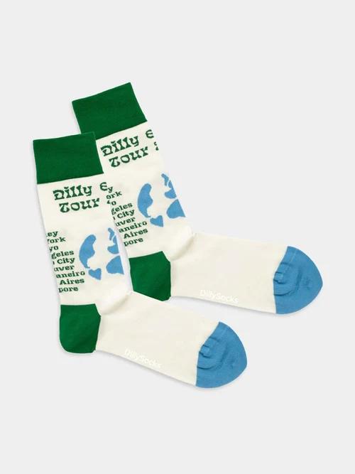 Immagine prodotto DillySocks My World Trip (Confezione singola, 36 - 40)