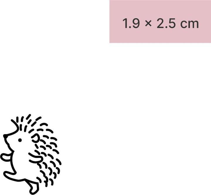 Image du produit minink Tatouage temporaire - Hérisson dansant