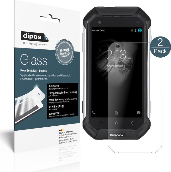 Produktbild Dipos Displayschutz Anti-Shock (1 Stück, Guophone V19)