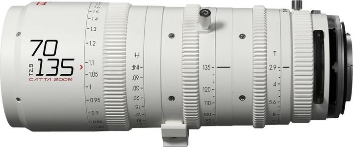 Immagine prodotto Dzofilm Catta Zoom 70-135 T2.9 Bianco per attacco E (FF) (Sony E, Full-frame)