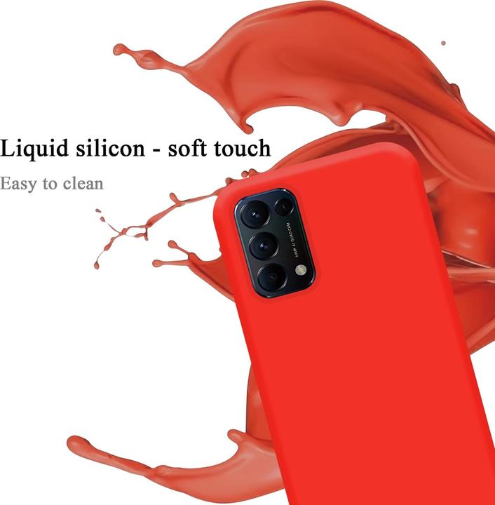 Immagine prodotto Cadorabo Custodia in silicone liquido TPU (Oppo Find X3 Lite)