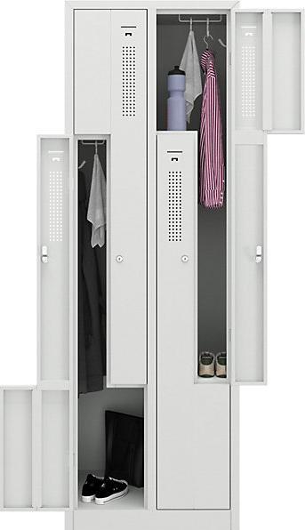 Image du produit eurokraft basic Cabine en Z (59 cm, 180 cm)