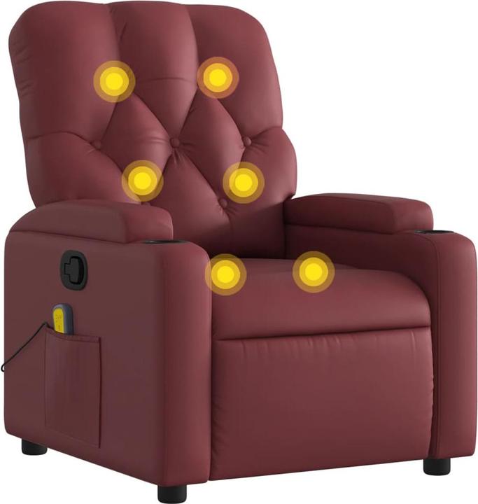 Immagine prodotto VidaXL Sedia da massaggio in similpelle