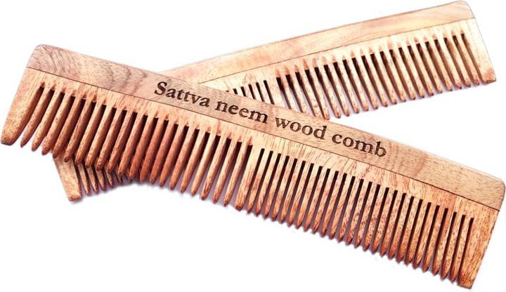 Produktbild Sattva Ayurveda Sattva - Neem Wood Comb From Brazewa Neem