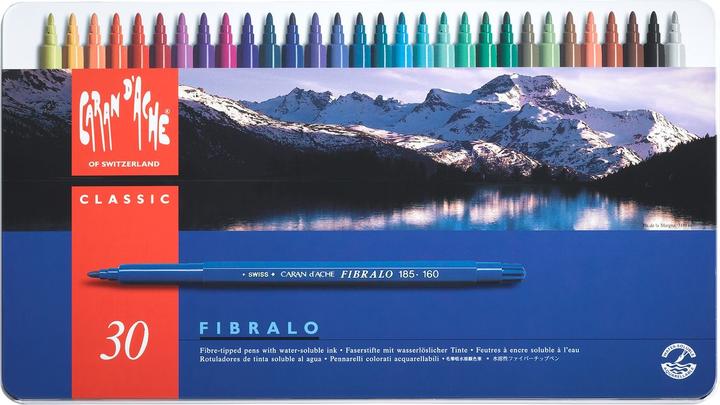 Produktbild Caran d'Ache Fibralo Metallschachtel (Mehrfarbig, 30 x)