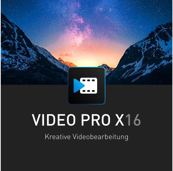 Produktbild Magix Video Pro X16 Download Code (1 User, 1 Geräte/User, unbegrenzt)