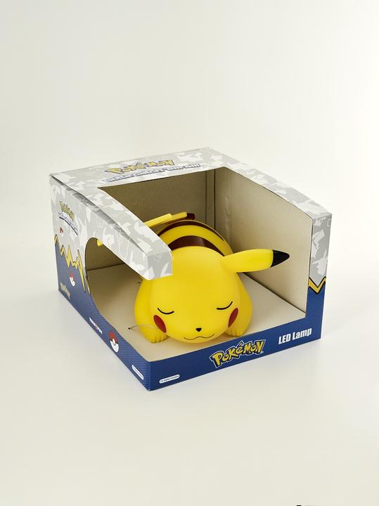 Actual product image Teknofun Pokemon LED lamp sleeping Pikachu