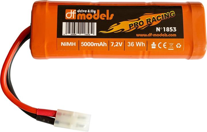 Produktbild DF-Models Racing Pack NiMh 7,2V 5000mAh Tamiya (7.20 V, 5000 mAh)
