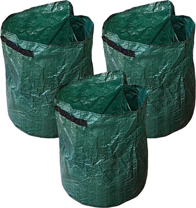 Actual product image Royal Gardineer Set of 3 planting bag for potatoes & co., carrying handles & drainage holes