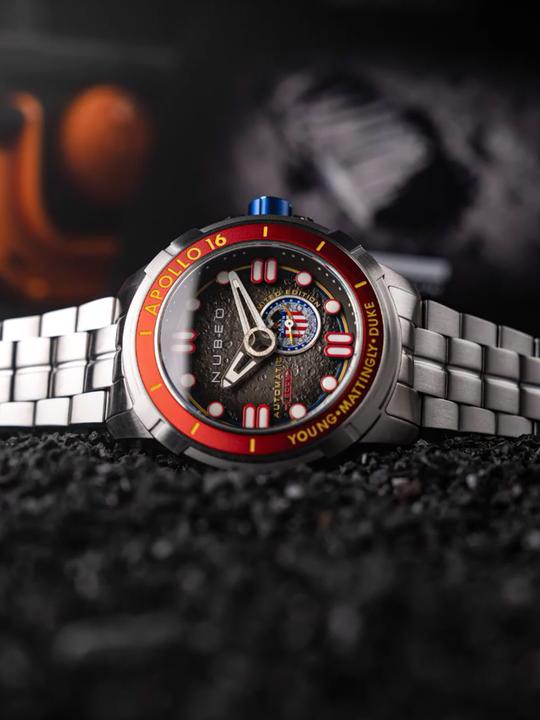 Produktbild Nubeo NB-6093-33 Apollo 55th (Lünette drehbar links)