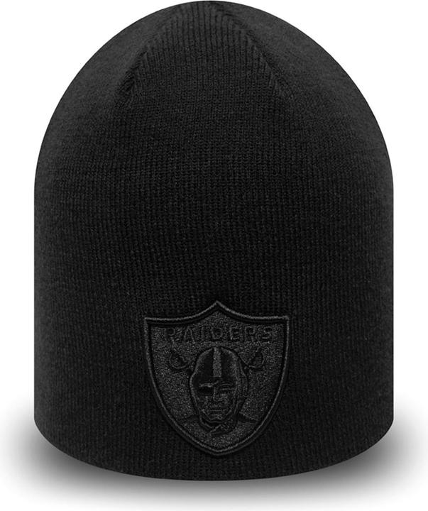 New Era Skull Beanie Oakland Raiders