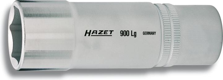 Actual product image HAZET Socket ∙ hexagon 900LG-14 ∙ Square, hollow 12.5 mm (1/2 inch) ∙ Outside hexagon traction prof… (14 mm)