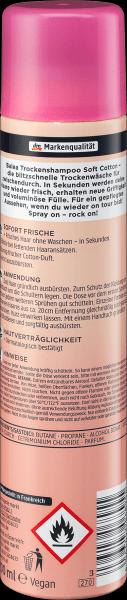 Actual product image dm Balea Soft Cotton (200 ml, Dry shampoo)