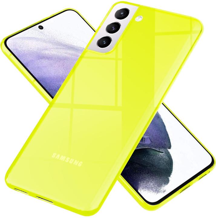 Actual product image Nalia Clear Neon Cell Phone Case (Samsung Galaxy S21+)