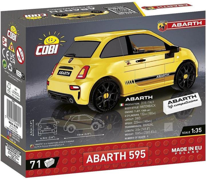 Actual product image Cobi Youngtimer - Fiat Abarth 595
