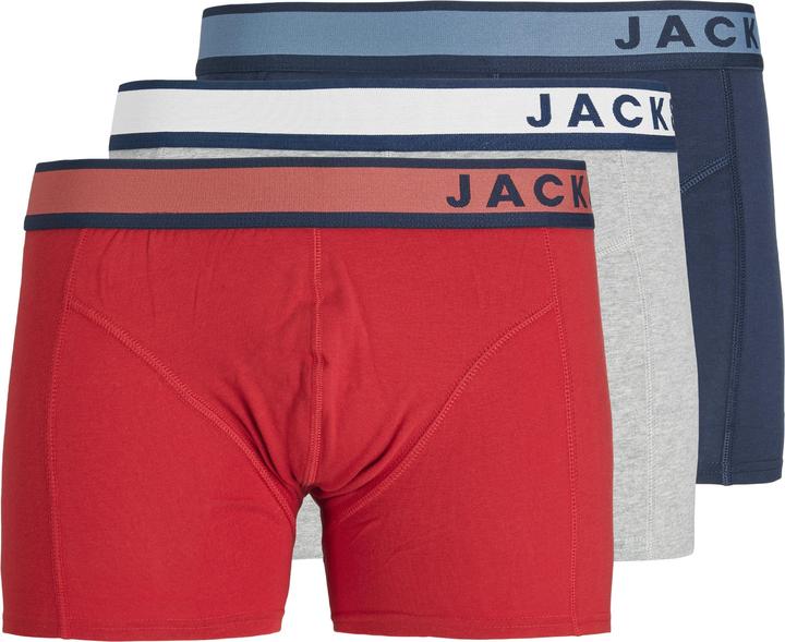 Actual product image Jack & Jones Jacdenver Trunks 3 Pack Sn (XL)