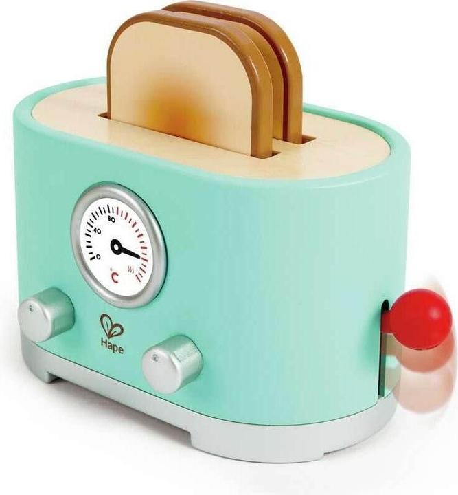 Actual product image Hape Kling pop-up toaster set