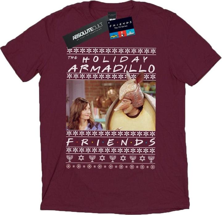 Friends Fair Isle Holiday Armadillo TShirt (XXL)