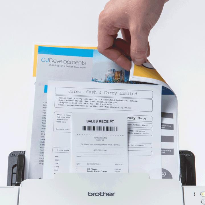 Actual product image Brother Ads-2700w (WLAN, LAN, USB)