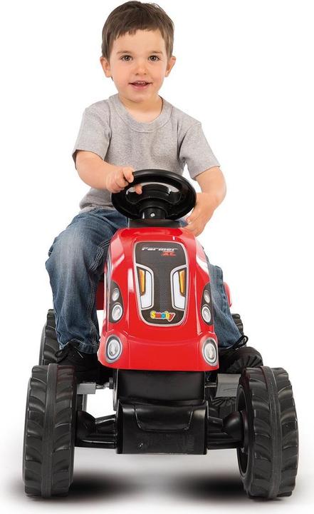Immagine prodotto Smoby Trattore con rimorchio - rosso