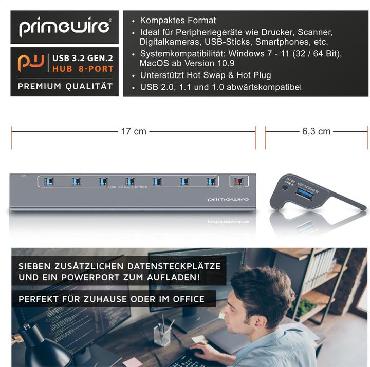 Immagine prodotto Primewire Verteiler (8 porte)