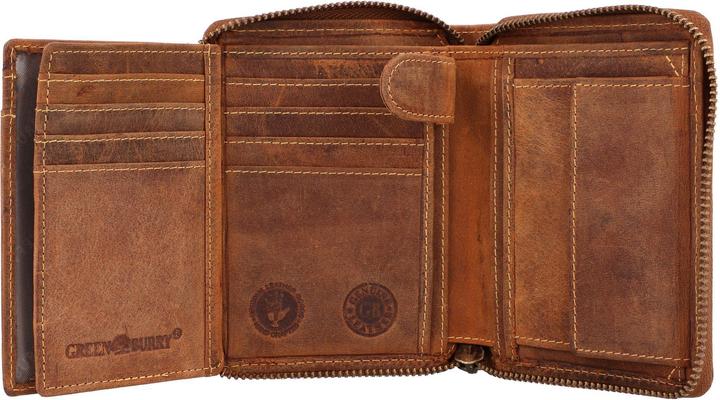 Immagine prodotto Greenburry Portafoglio vintage con segno della stella in pelle 10 cm