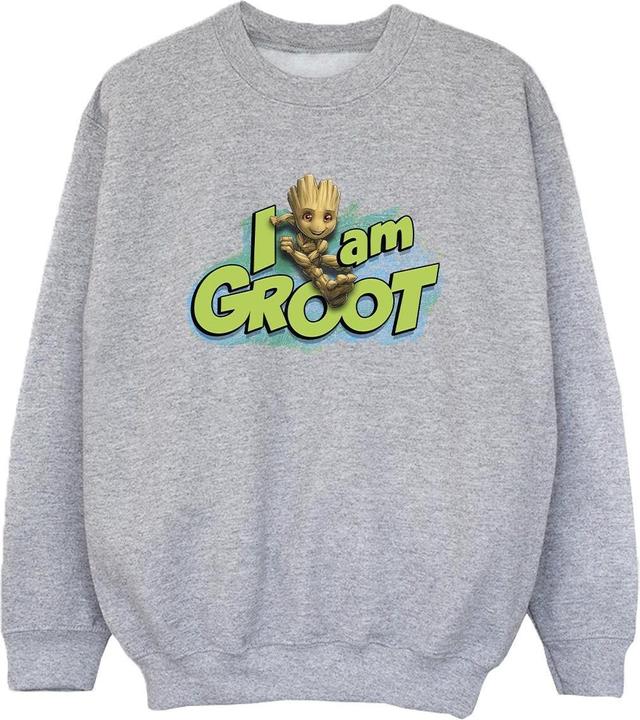 Guardians Of The Galaxy I Am Groot Jumping Sweatshirt Jungen