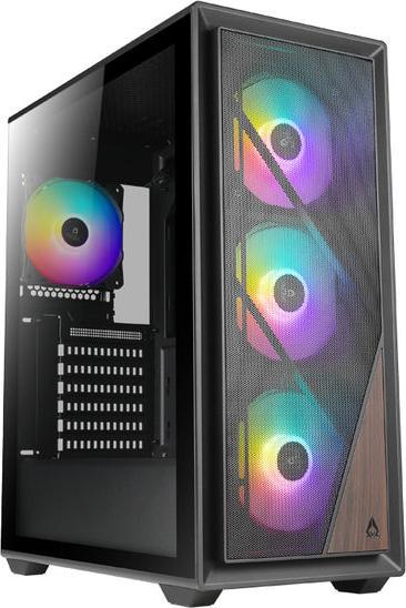 Image du produit Azza Boitier Moyen Tour ATX Forest RGB avec panneau vitré (Noir) (ATX, mATX, ITX)