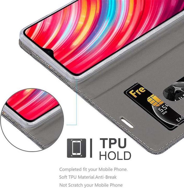 Actual product image Cadorabo Book Jeans Optics Cover (Xiaomi Redmi Note 8 Pro)
