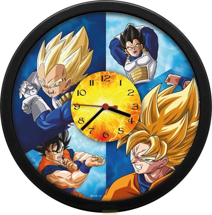 Actual product image Dungeons & Dragons Kids Licensing Wall Clock, Black Dragon Ball, Grande (25 cm)