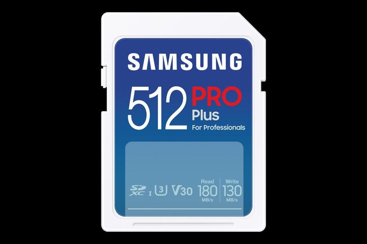 Image du produit Samsung PRO Plus (512 Go, SDXC, U3, UHS-I)