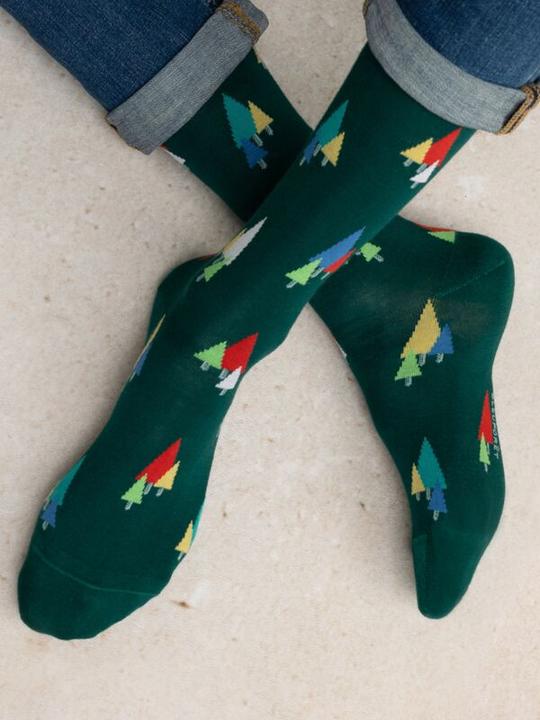 Produktbild Bleuforêt Socken Tannenbäume (39 - 42)