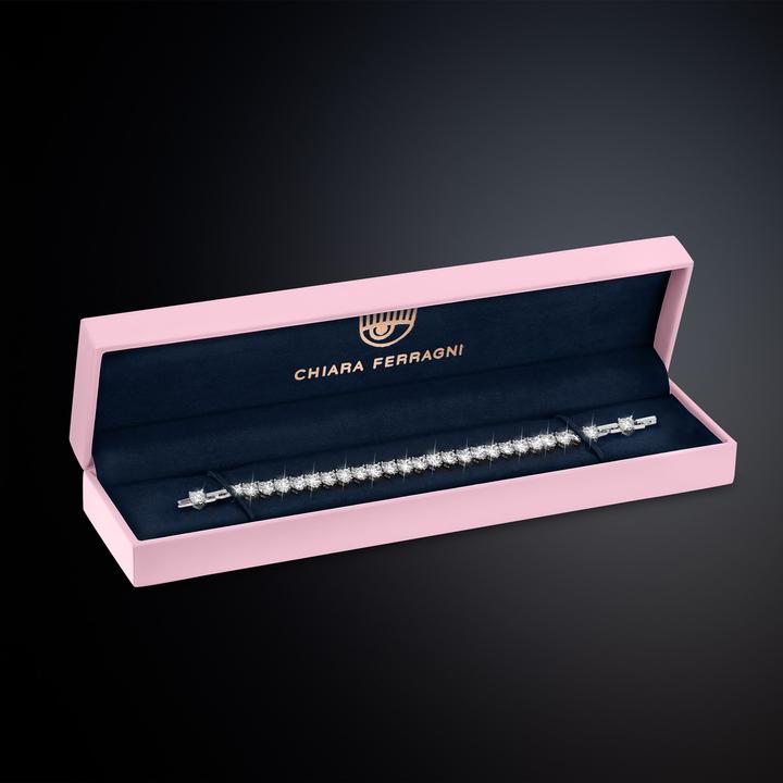 Produktbild Chiara Ferragni Diamond Heart Armband (19 cm, Edelstahl)